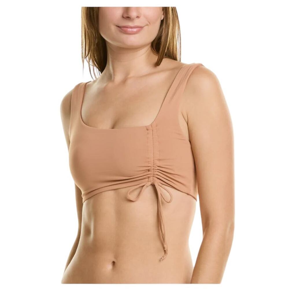 NWT L*Space Wilder Bikini Top Women's Size S Putty Cinched Separate NEW $92 MSRP